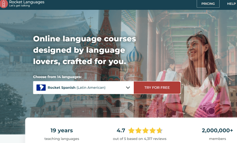 Rocket Languages education image